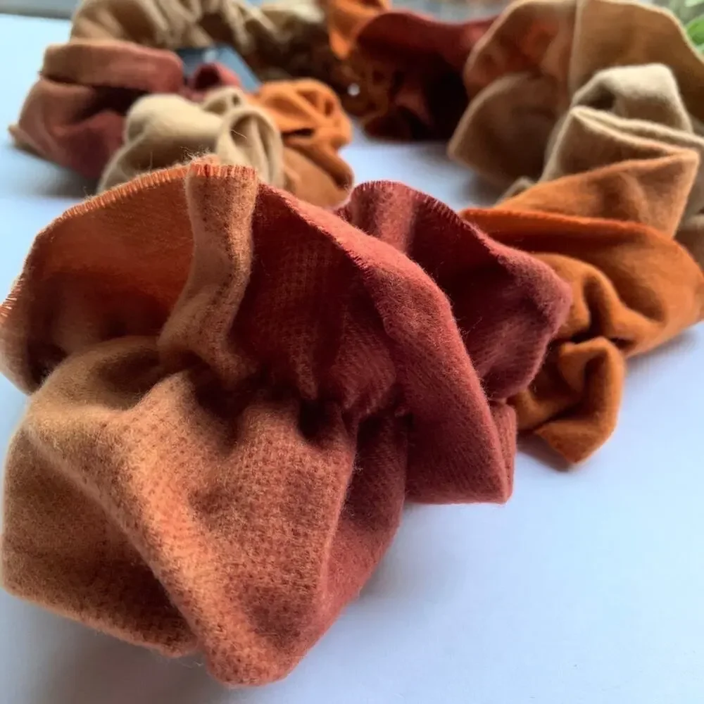 Orange Cashmink Infinity Style Scarf NWT